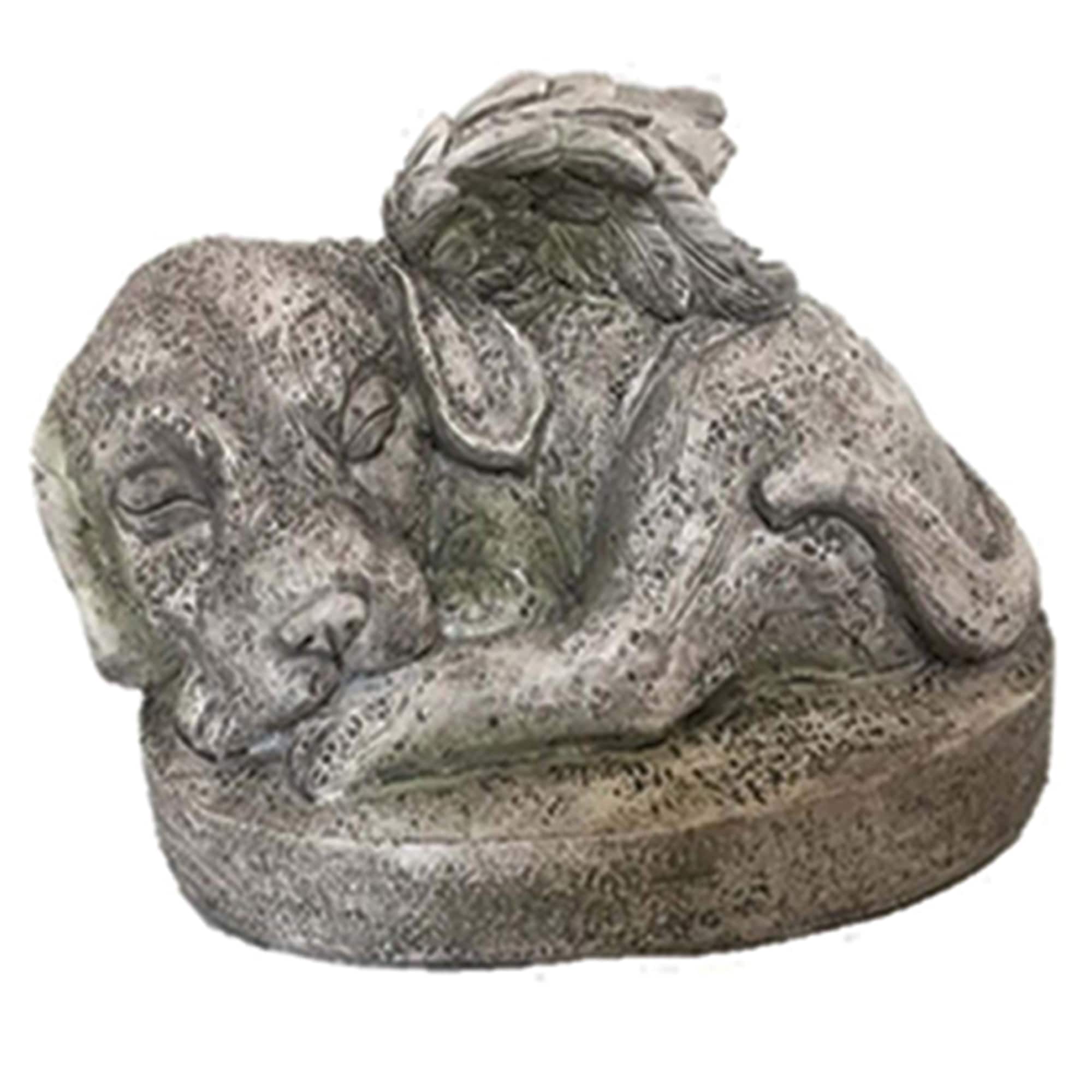 Santa's Workshop 7.5" Remembrance Doggy Statue